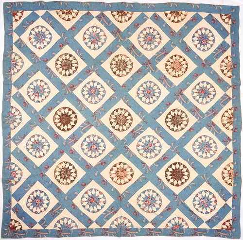 MID-ATLANTIC SUNBURST QUILT C.