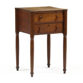 MID-ATLANTIC WALNUT TWO DRAWER