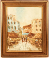 MID C OIL PAINTING EUROPEAN ST