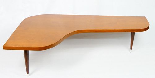 MID CENTURY 3 FOOTED WOODEN