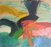 MID CENTURY ABSTRACT, CROTON F
