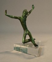 MID-CENTURY AM BRONZE OF MODER