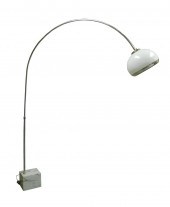 MID-CENTURY ARC FLOOR LAMP, OB