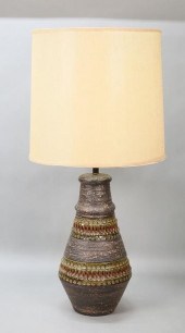 MID-CENTURY ART POTTERY TABLE