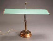 MID-CENTURY BANKERS LAMPMid-Ce