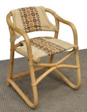 MID-CENTURY BENTWOOD BAMBOO RA