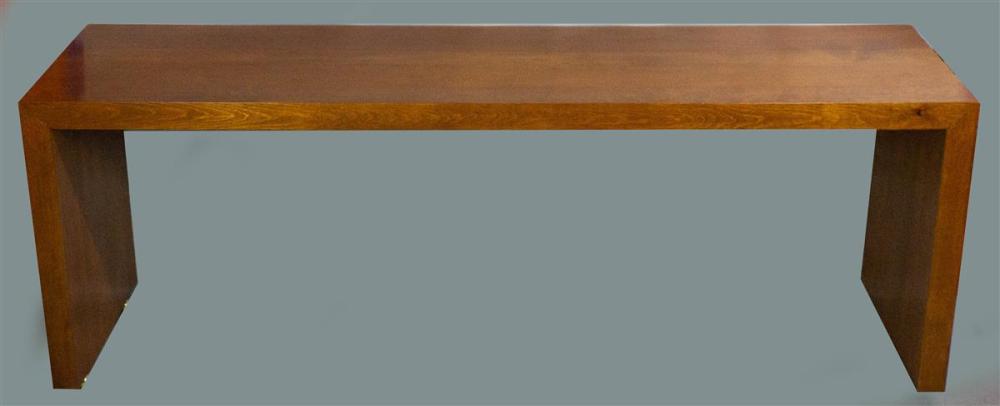 MID-CENTURY BLONDEWOOD CONSOLE