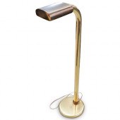MID CENTURY BRASS FLOOR LAMPDE