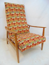 MID CENTURY CHAIR, MILO BAUGHM
