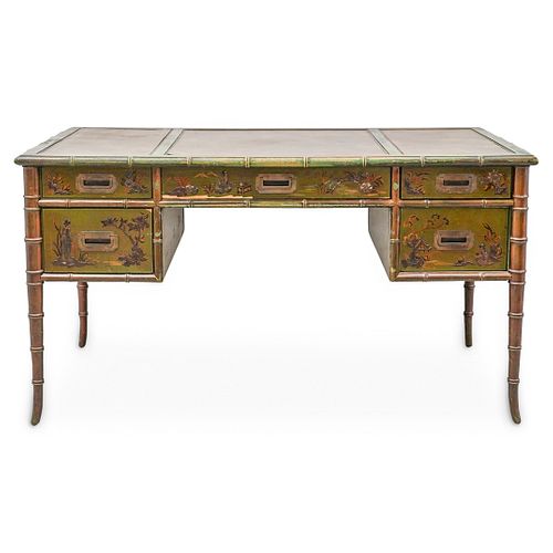 MID-CENTURY CHINOISERIE BAMBOO