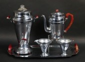 MID-CENTURY CHROME & BAKELITE