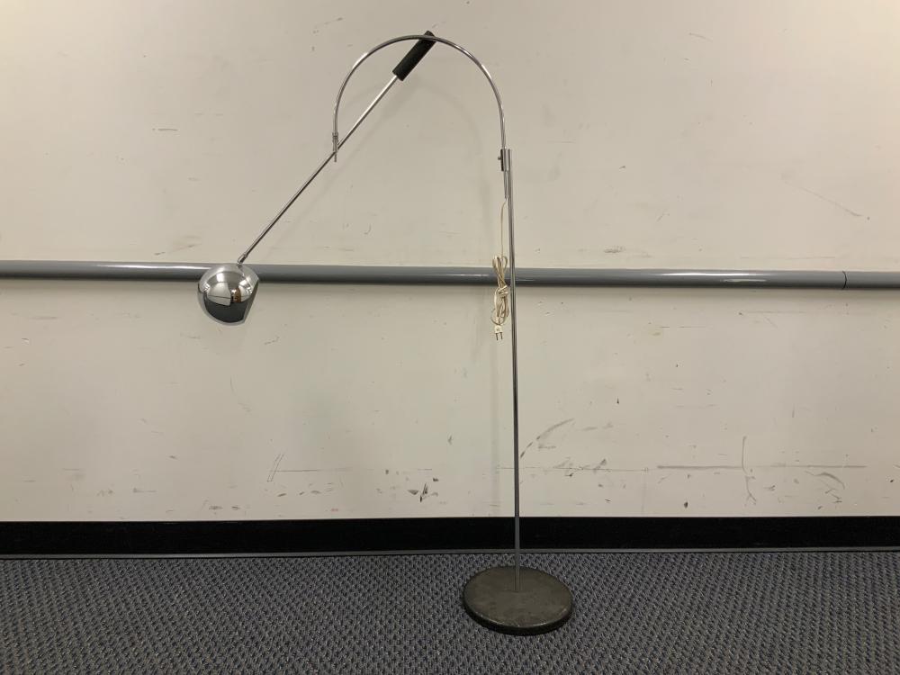 MID CENTURY CHROME PLATED METAL
