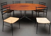 MID-CENTURY CHROME PLATED STEE