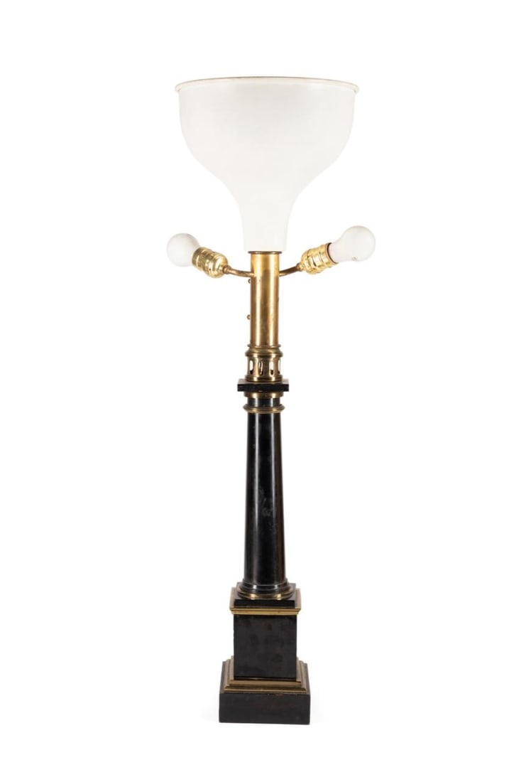 MID-CENTURY COLUMN FORM BLACK &
