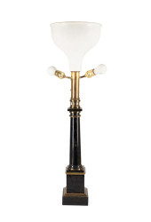MID-CENTURY COLUMN FORM BLACK