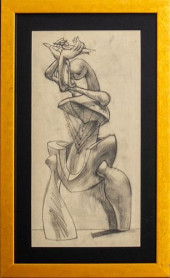 MID-CENTURY CUBIST SURREALIST