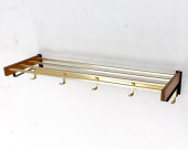 MID-CENTURY DANISH TEAK & BRAS