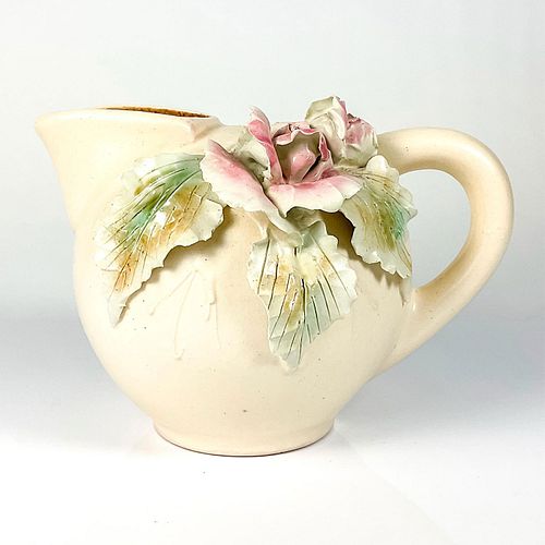 MID-CENTURY DECORATED PITCHER,