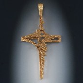 MID-CENTURY DESIGN GOLD CROSS