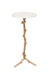 MID CENTURY FAUX BOIS MARBLE T