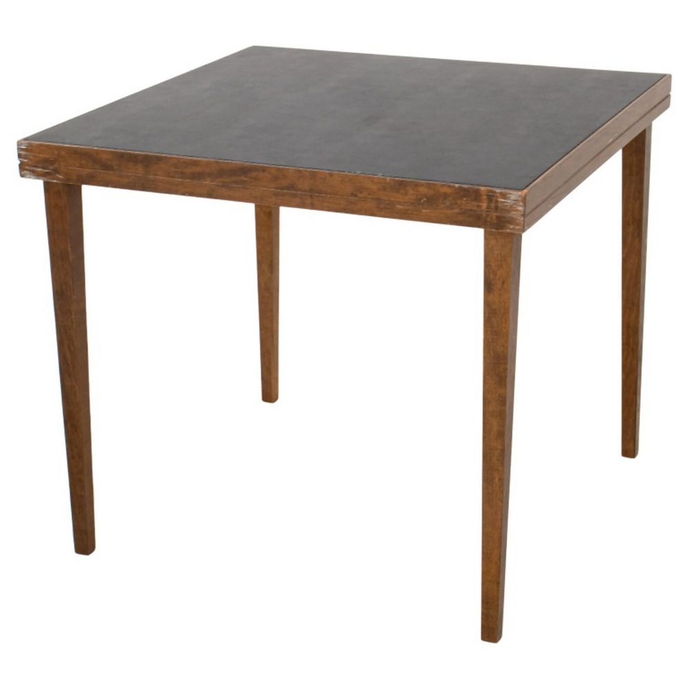 MID-CENTURY FOLDING CARD TABLE