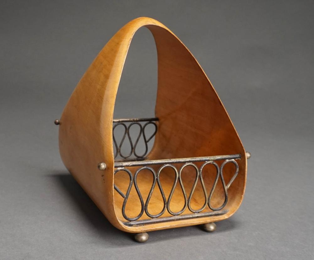 MID-CENTURY FRUITWOOD AND
