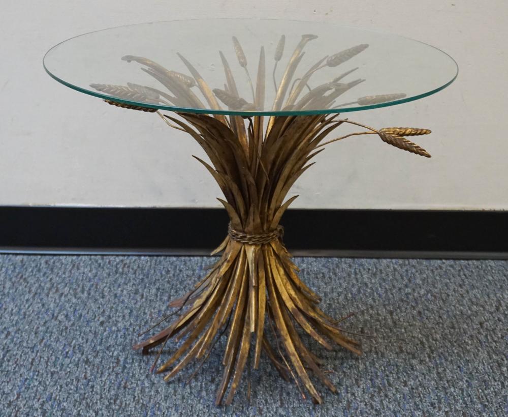 MID-CENTURY GILT METAL