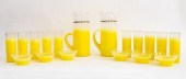 MID-CENTURY GLASSWARE LEMONADE