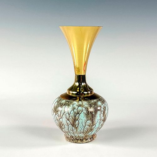 MID-CENTURY HAND PAINTED