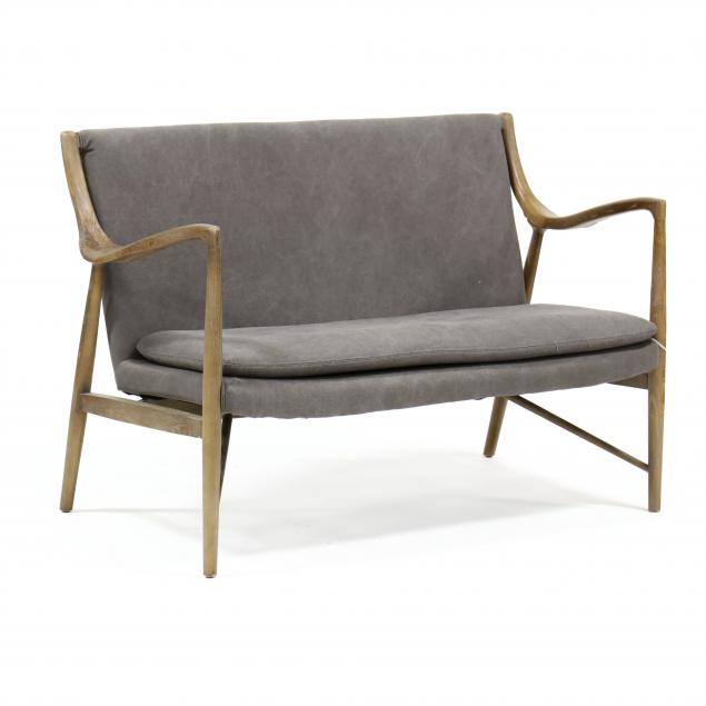 MID-CENTURY INSPIRED SETTEE