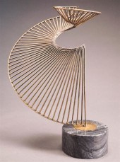 MID-CENTURY JERE-TYPE SPIRALLI