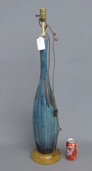 Mid Century lamp. 36'' Ht.