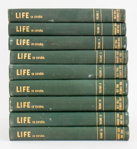 MID-CENTURY LEATHER BOUNDED LIFE