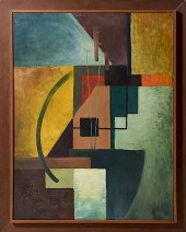 MID-CENTURY LORENZ ABSTRACTMid