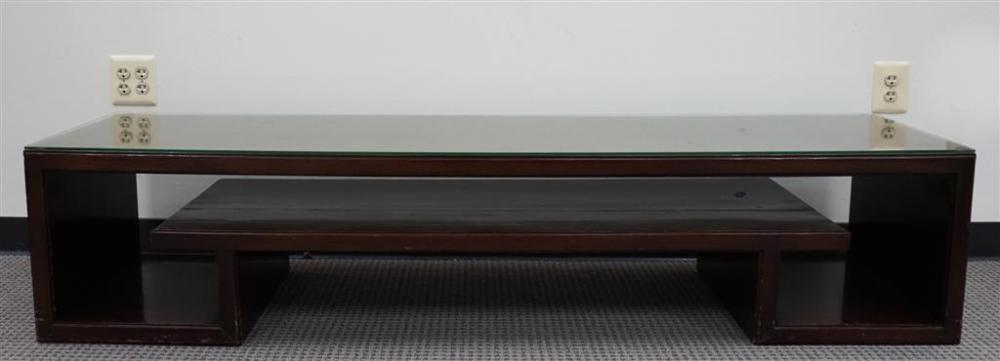 MID-CENTURY MAHOGANY COCKTAIL