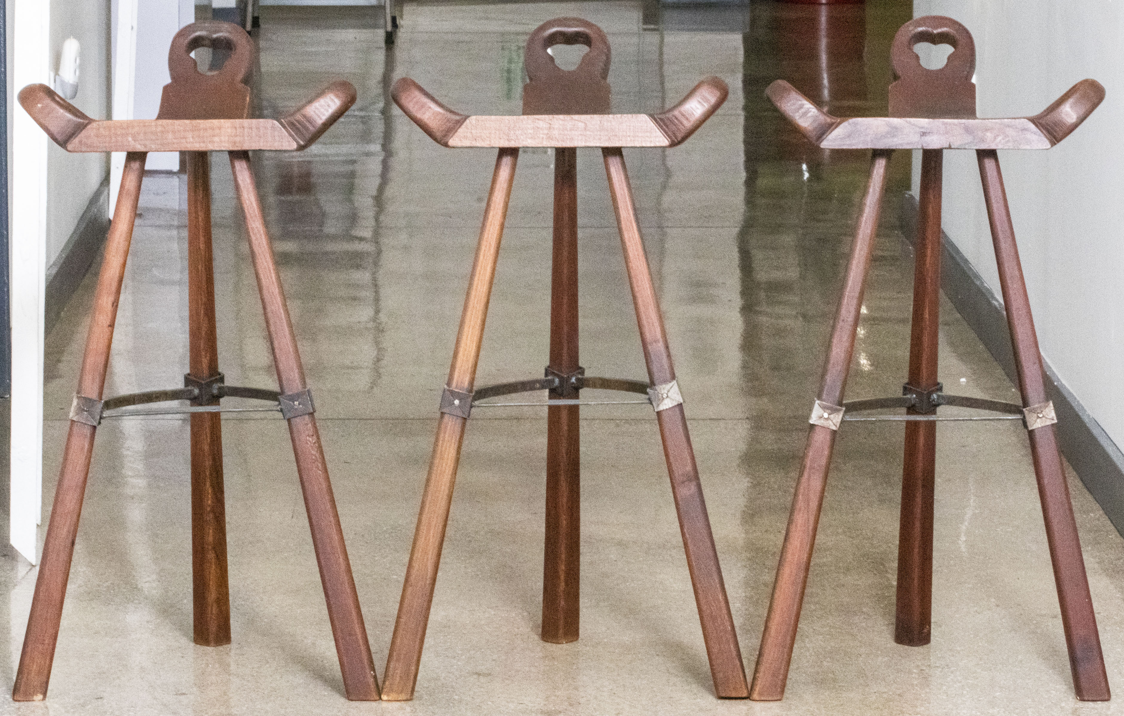 MID-CENTURY 'MARBELLA' STYLE CARVED