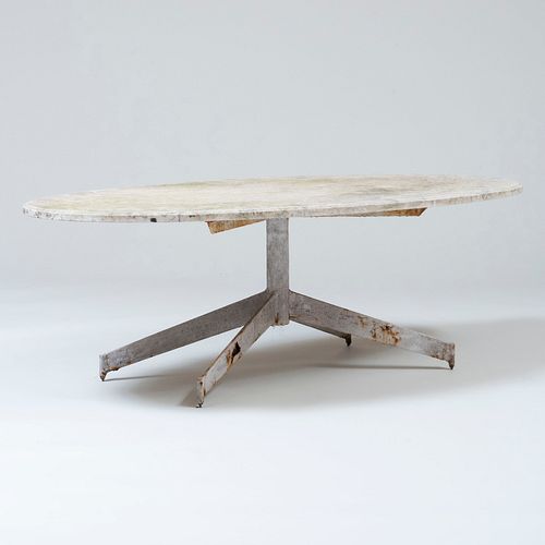 MID-CENTURY MARBLE AND WHITE