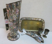 MID CENTURY MEXICAN ABALONE &
