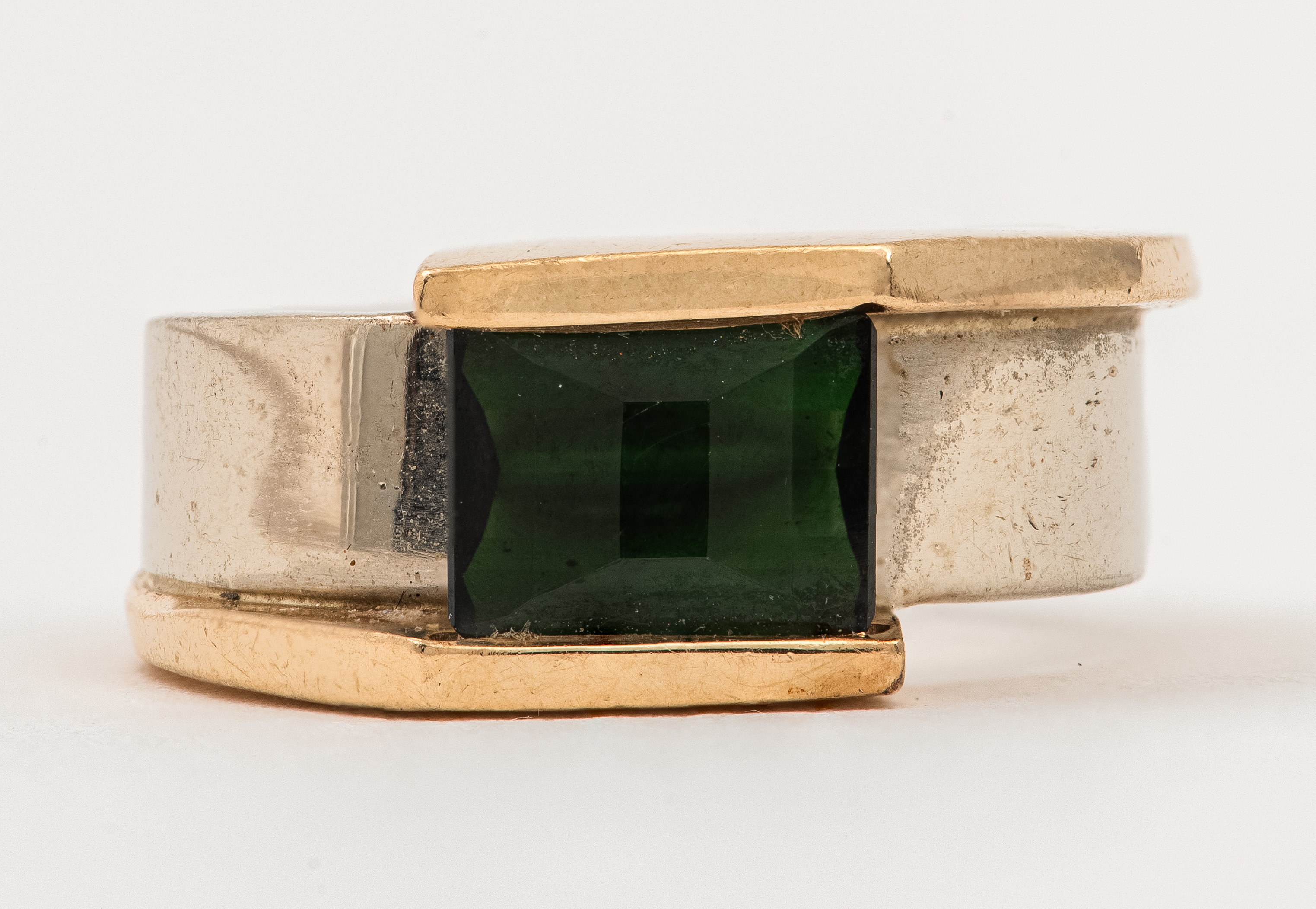 MID-CENTURY MODERN 14K TWO-TONE