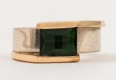 MID-CENTURY MODERN 14K TWO-TON
