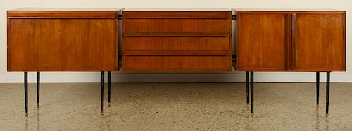 MID CENTURY MODERN 3 PC.
