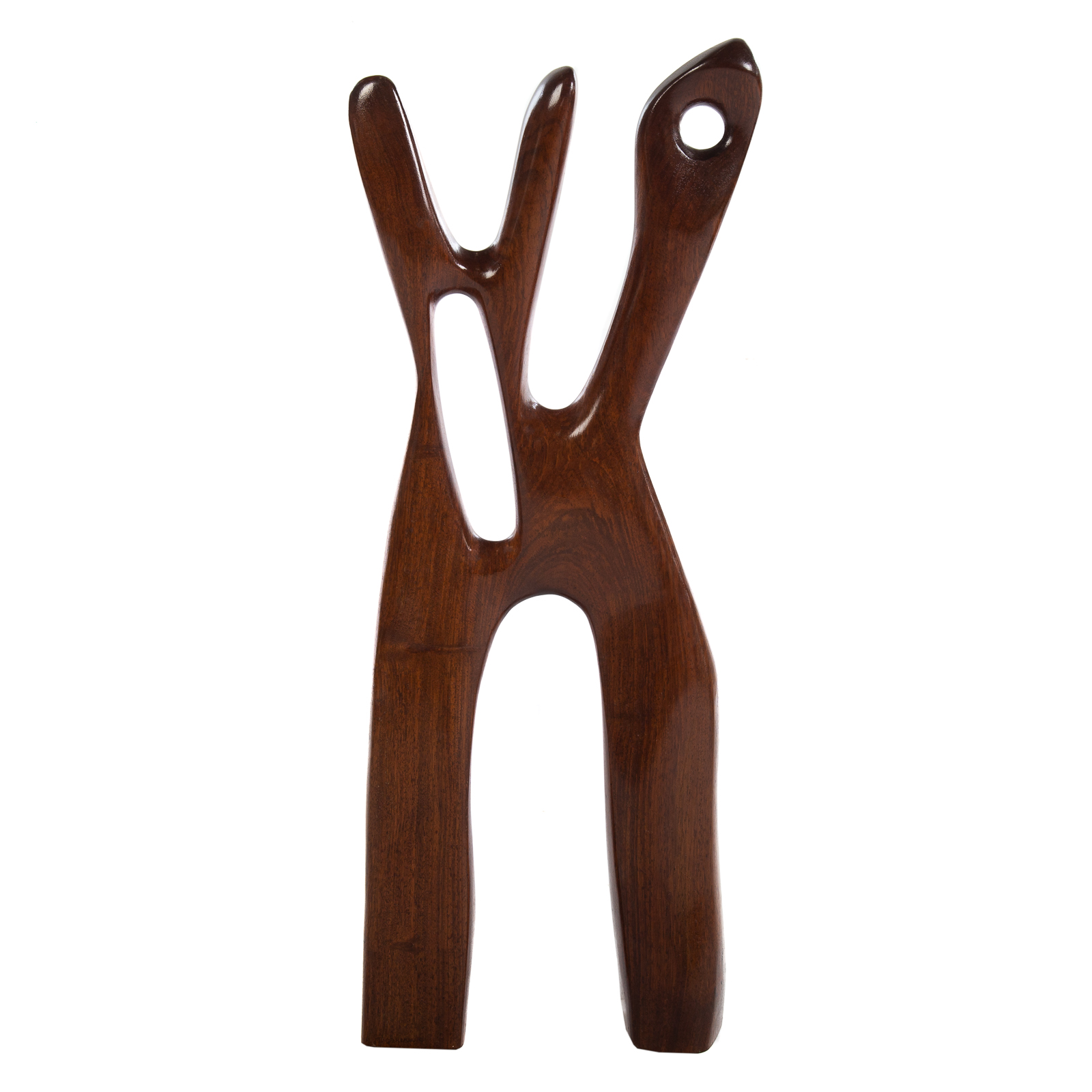 MID CENTURY MODERN ABSTRACT WOOD