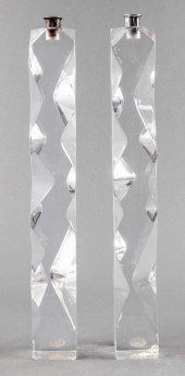 MID-CENTURY MODERN ACRYLIC CAN