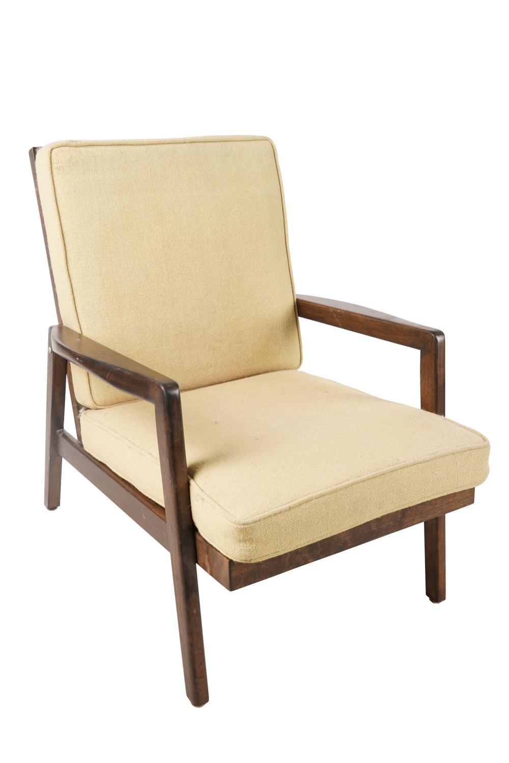 MID-CENTURY MODERN ARMCHAIRwith two