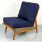 Mid Century Modern Armless Lou