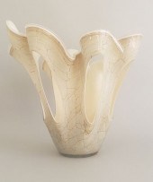 MID CENTURY MODERN ART GLASS F