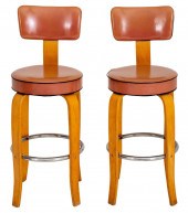 MID-CENTURY MODERN BAR STOOLS,