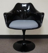 MID-CENTURY MODERN BLACK EERO