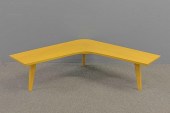 Mid-century modern blond wood