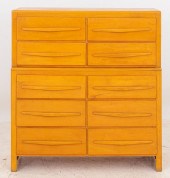 MID-CENTURY MODERN BLONDE WOOD